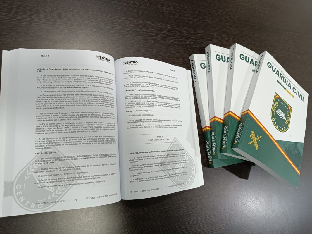 Temario Guardia Civil - Formación para opositores de Policía Nacional y Guardia Civil | Academia Centro 1 Academia Centro en Alicante, formación para oposiciones de Policía Nacional y Guardia Civil, acceso físico y temario para preparación
