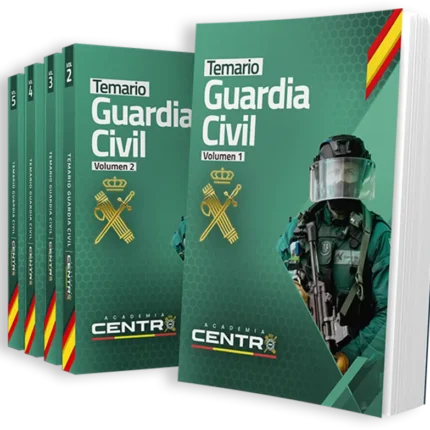 Temario Guardia Civil actualizado – 4 volúmenes (Academia Centropol)