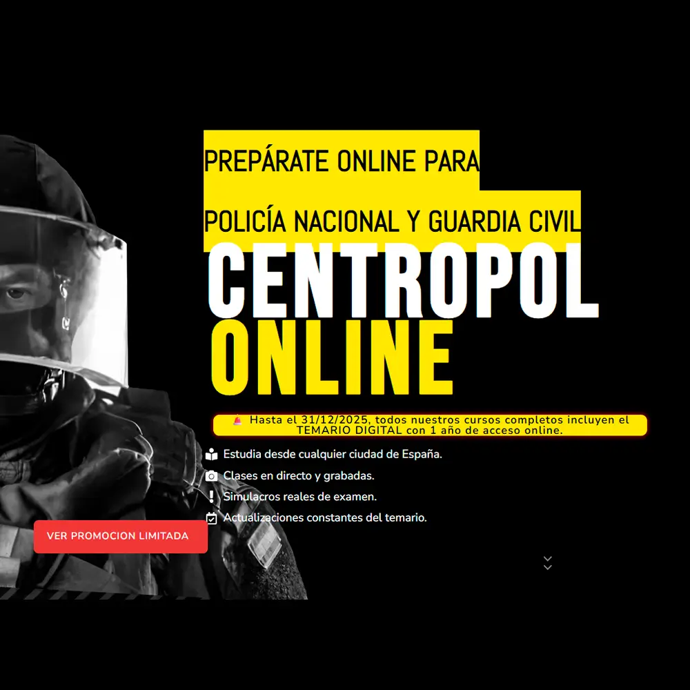 Blog Centropol - Formación para opositores de Policía Nacional y Guardia Civil | Academia Centro 8 Academia Centro en Alicante, formación para oposiciones de Policía Nacional y Guardia Civil, acceso físico y temario para preparación
